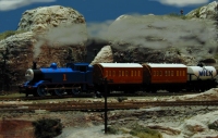 Thomas the Tank Engine on the layout