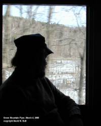 What it's all about: good views and trains...restful times